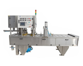 杯裝辣椒醬灌裝機Hot sauce filling machine,小身材大味道！